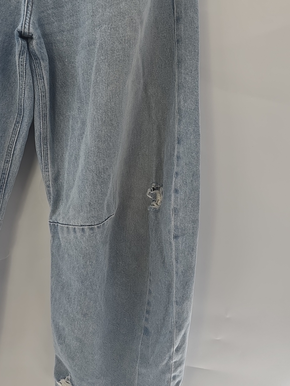 Citizens Of Humanity Light Blue High-Rise Barrel Cropped Jeans - Picture 8 of 16